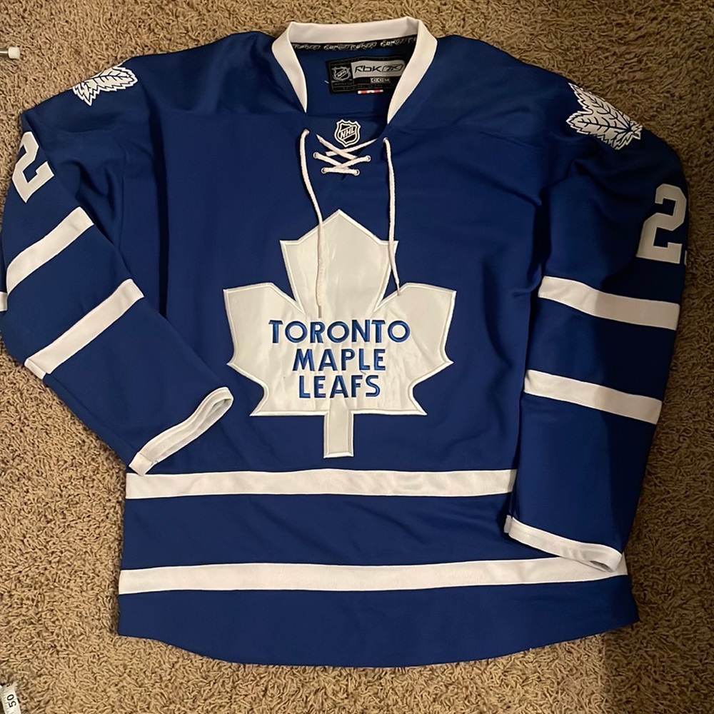 NHL Toronto Maple Leaves Van Riemsdyk Jersey. Barely worn. Great Condition.